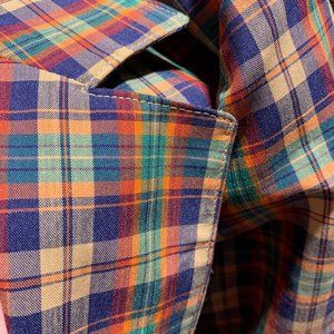 Vintage 90s Plaid Blazer